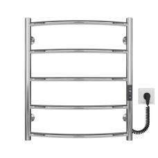 Рушникосушка електрична HEATPRO Afina P5 600x500 (Полірований, Правостороннє підкл.)