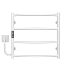 Рушникосушка електрична HEATPRO Afina P4 500x500 (Білий, Лівостороннє підкл.)