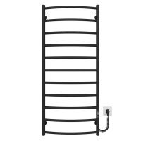 Electric towel dryer HEATPRO Afina P11 1200x500 (Black, Right-hand connection)