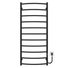 Рушникосушка електрична HEATPRO Afina P11 1200x500 (Чорний, Правостороннє підкл.)