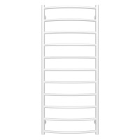 HEATPRO Afina P11 1200x500 Water Heated Towel Rail (White, Bottom Connection)