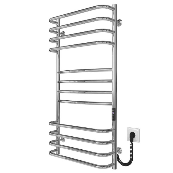 Купити рушникосушку електричну HEATPRO Aloy P12 1000x500 (Полірований, Правостороннє підкл.)