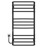 Рушникосушка електрична HEATPRO Aloy P12 1000x500 (Чорний, Лівостороннє підкл.)