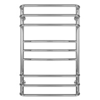 HEATPRO Aloy P9 800x500 water towel warmer (Polished, Bottom connection)
