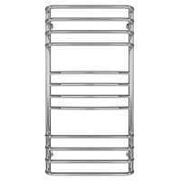 HEATPRO Aloy P12 1000x500 water towel warmer (Polished, Bottom connection)