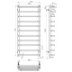 Купити рушникосушку водяну HEATPRO Selena P11 1200x500 (Білий, Нижнє підключення)