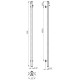 Купити рушникосушку електричну HEATPRO Clio 1200x30 (Білий)