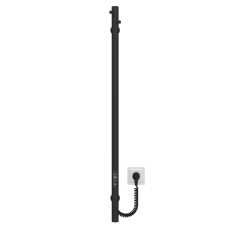Рушникосушка електрична HEATPRO Clio 1000x30 (Чорний)
