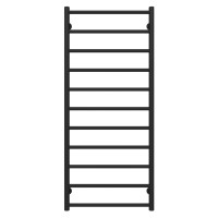 HEATPRO Dike P11 1200x500 water towel dryer (Black, Bottom connection)