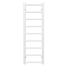 HEATPRO Dike P9 1000x200 Water Heated Towel Rail (White, Bottom Connection)