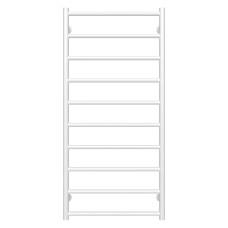 HEATPRO Dike P10 1100x400 Water Heated Towel Rail (White, Bottom Connection)