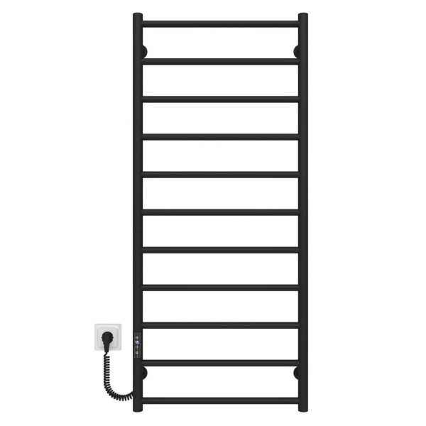 Купити рушникосушку електричну HEATPRO Dike P11 1200x400 (Чорний, Лівостороннє підкл.)