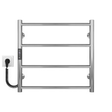 Рушникосушка електрична HEATPRO Dike P4 500x400 (Полірований, Лівостороннє підкл.)