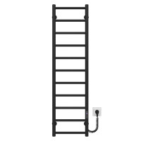 Рушникосушка електрична HEATPRO Dike P11 1200x300 (Чорний, Правостороннє підкл.)