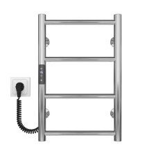 Рушникосушка електрична HEATPRO Dike P4 500x300 (Полірований, Лівостороннє підкл.)