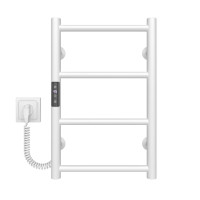 Рушникосушка електрична HEATPRO Dike P4 500x200 (Білий, Лівостороннє підкл.)