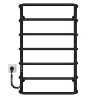 Electric towel dryer HEATPRO Hera P7 800x500 (Black, Left side connection)