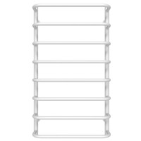 HEATPRO Hera P8 900x500 Water Heated Towel Rail (White, Bottom Connection)