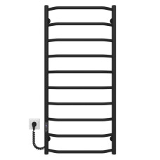 Electric towel dryer HEATPRO Boristena P10 1100x500 (Black, Left side connection)