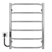 Полотенцесушитель электрический HEATPRO Boristena P6 700x500 (Полированный, Левостороннее подкл.)