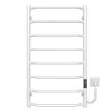 Electric towel dryer HEATPRO Boristena P8 900x500 (White, Right-side connection)