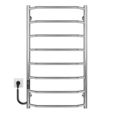 Electric towel warmer HEATPRO Boristena P8 900x500 (Polished, Left-side connection)