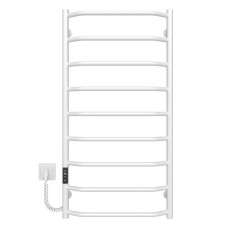 Electric towel dryer HEATPRO Boristena P9 1000x500 (White, Left side connection)