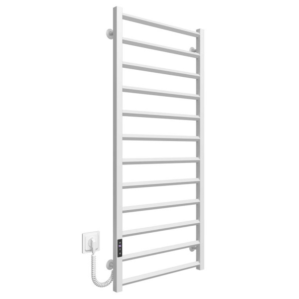 Купити рушникосушку електричну HEATPRO Driada P12 1200x500 (Білий, Лівостороннє підкл.)