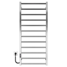 Рушникосушка електрична HEATPRO Driada P12 1200x500 (Полірований, Лівостороннє підкл.)