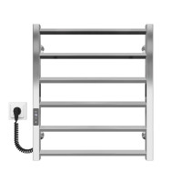 Рушникосушка електрична HEATPRO Driada P6 600x500 (Полірований, Лівостороннє підкл.)