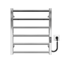 Рушникосушка електрична HEATPRO Driada P6 600x500 (Полірований, Правостороннє підкл.)