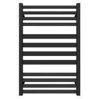 HEATPRO Evelyn P12 800x500 water towel dryer (Black, Bottom connection)