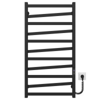 Elektrischer Handtuchtrockner HEATPRO Astrid P11 1000x500 (Schwarz, Rechtsseitiger Anschluss)