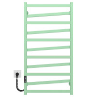 Рушникосушка електрична HEATPRO Astrid P11 1000x500 (Pastel green RAL6019, Лівостороннє підкл.)