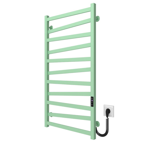 Купити рушникосушку електричну HEATPRO Astrid P11 1000x500 (Pastel green RAL6019, Правостороннє підкл.)