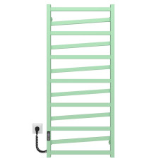 Рушникосушка електрична HEATPRO Astrid P13 1200x500 (Pastel green RAL6019, Лівостороннє підкл.)