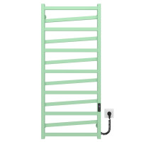 Рушникосушка електрична HEATPRO Astrid P13 1200x500 (Pastel green RAL6019, Правостороннє підкл.)