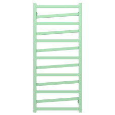 Рушникосушка водяна HEATPRO Astrid P13 1200x500 (Pastel green RAL6019, Нижнє підключення)