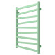 Купити рушникосушку водяну HEATPRO Astrid P9 800x500 (Pastel green RAL6019, Нижнє підключення)