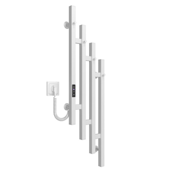 Купити рушникосушку електричну HEATPRO Viola P4 1000x240 (Білий, Лівостороннє підкл.)