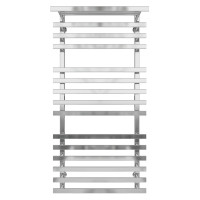 HEATPRO Luna P15 1200x500 water towel warmer (Polished, Bottom connection)