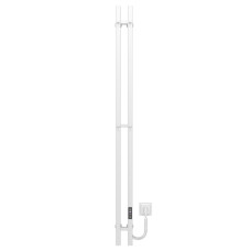 Рушникосушка електрична HEATPRO Kirin P2 1500x75 вуглецева сталь (Білий)