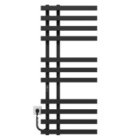 Electric towel dryer HEATPRO Nora P11 1200x100 (Black, Left side connection)