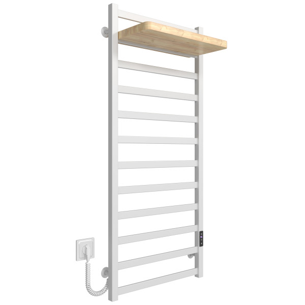 Купити рушникосушку електричну HEATPRO Flora P12 1200x500 (Білий, Лівостороннє підкл.)