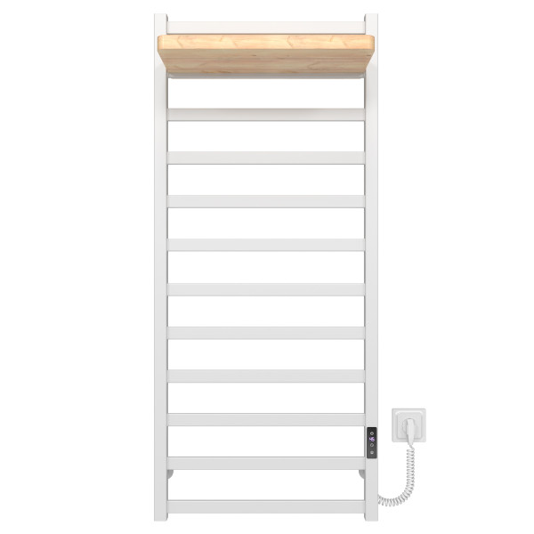 Купити рушникосушку електричну HEATPRO Flora P12 1200x500 (Білий, Правостороннє підкл.)