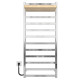 Купити рушникосушку електричну HEATPRO Flora P12 1200x500 (Полірований, Лівостороннє підкл.)