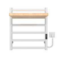 Elektrischer Handtuchtrockner HEATPRO Flora P6 600x500 (Weiß, Rechtsseitiger Anschluss)