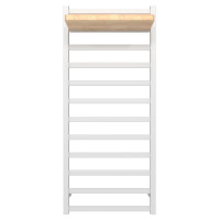 Рушникосушка водяна HEATPRO Flora P12 1200x500 (Білий, Нижнє підключення)