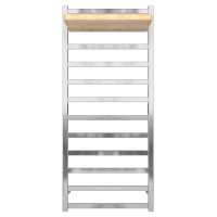Рушникосушка водяна HEATPRO Flora P12 1200x500 (Полірований, Нижнє підключення)