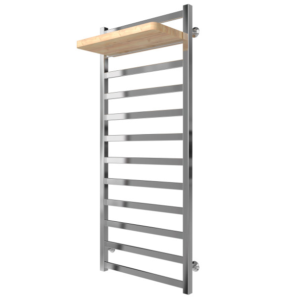 Купити рушникосушку водяну HEATPRO Flora P12 1200x500 (Полірований, Нижнє підключення)